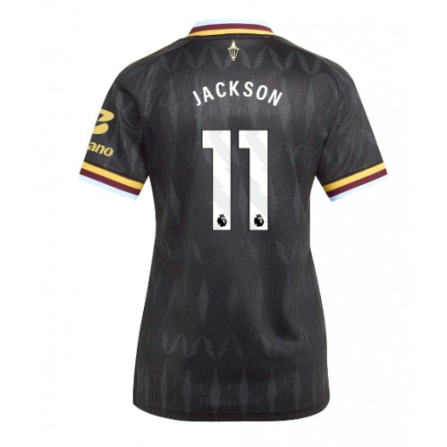 Zenski Nogometni Dres Aston Villa Nicolas Jackson #11 Gostujuci 2026-27 Kratak Rukav